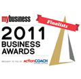 MyBusiness 2011 Business Awards- SydneyCocktailParties.com.au